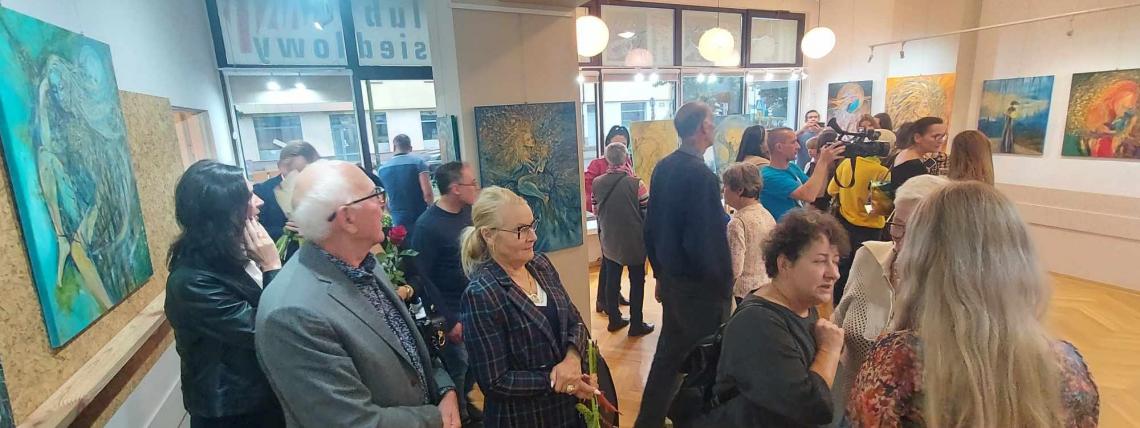 wystawa malarstwa Moniki Kolosz