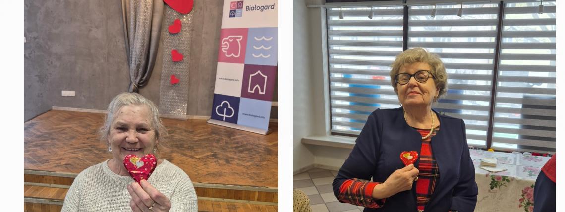 Walentynki w Klubie Seniora